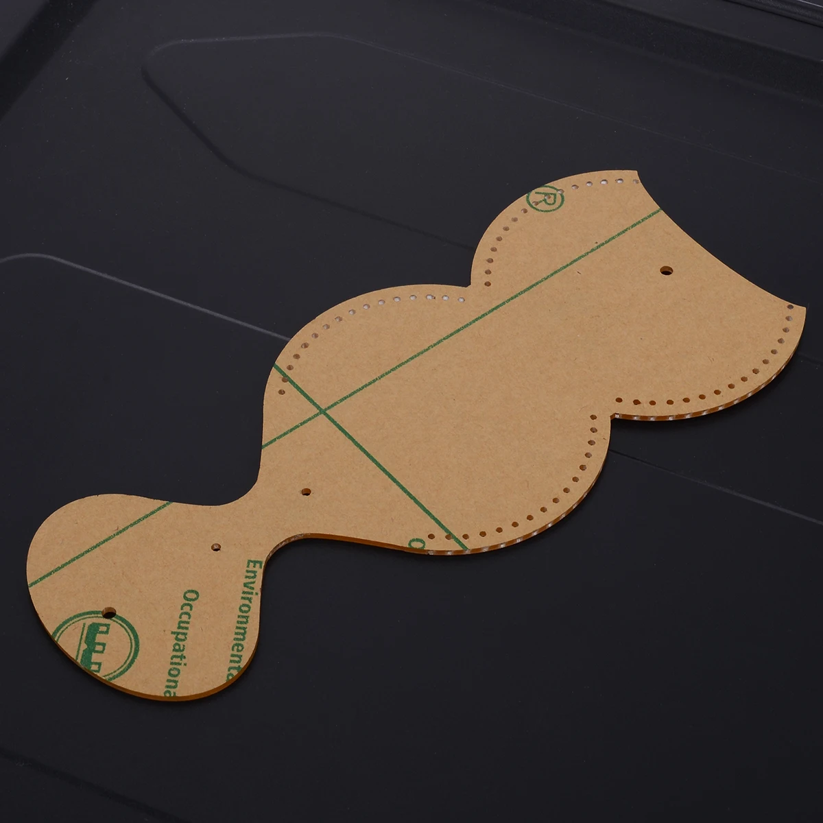 1 комплект мини кошелька для монет шаблон прозрачный акриловый кожаный узор