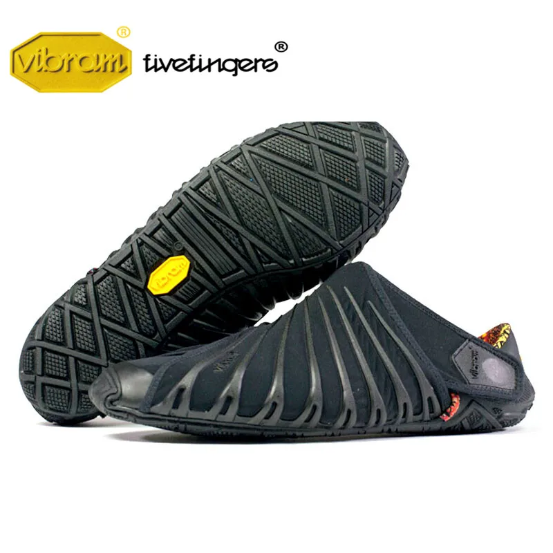 18MAD06 Vibram FUROSHIKI стрейч ткань для мужчин обёрточная обувь прогулочная Спортивная супер светильник пять пальцев бег портативный складной кроссовки - Цвет: 18MAD06