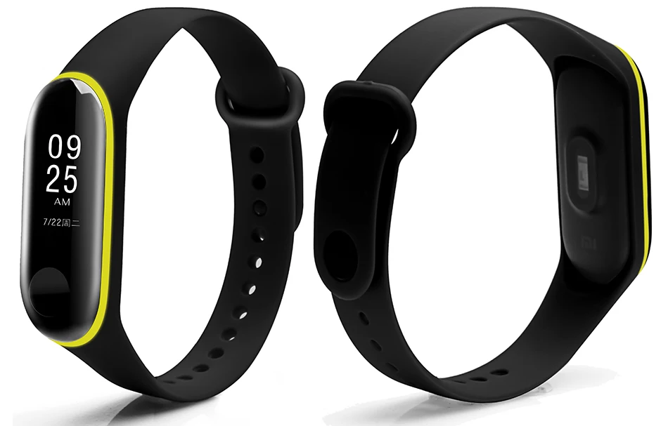 Новое поступление BOORUI, цветной ремешок для mi band 3, аксессуары для mi 3, сменный ремешок для xiaomi mi 3, умные браслеты