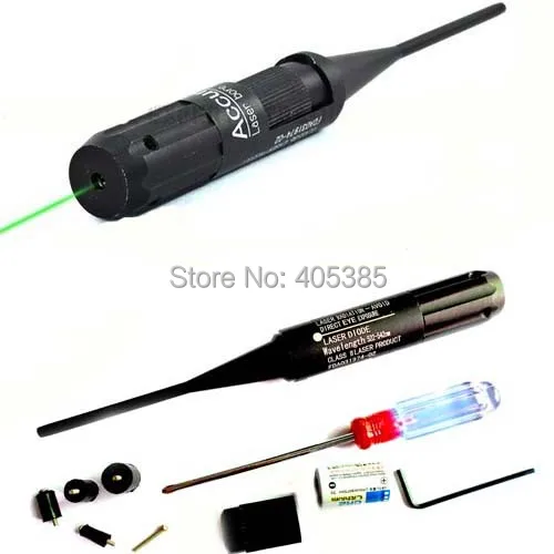 Тактический красный и зеленый лазерный дальнозоркий. 22 до. 50 Калибр Boresighter для