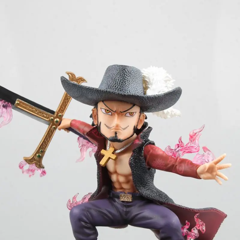 20 см одна штука Dracule Mihawk Eagle Eye GK фигурка куклы игрушки ПВХ Коллекционная модель H705