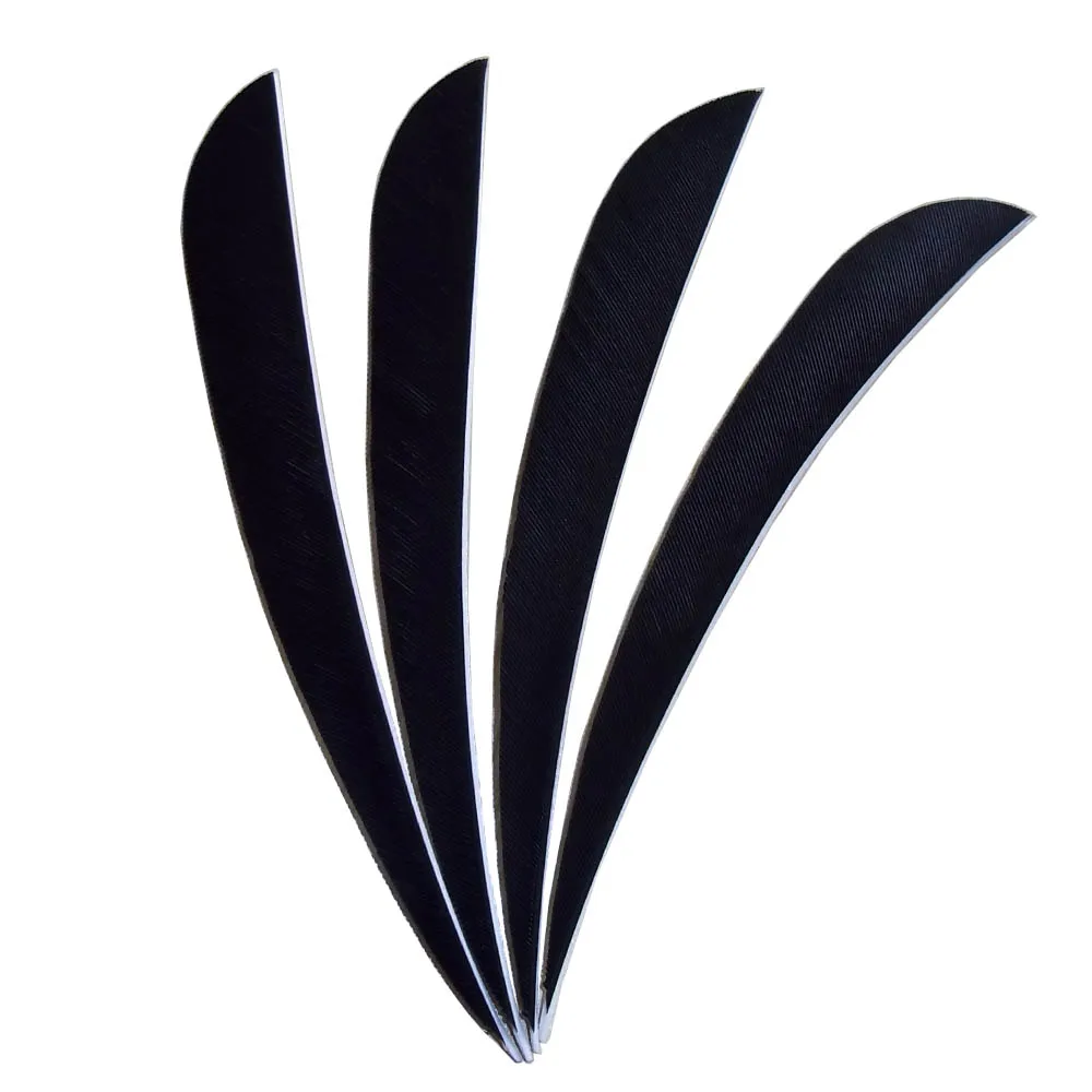 

Bow and arrow 4" real turkey Feathers Archery Arrow Fletch Fletching 1000 pcs for archery arrow feather