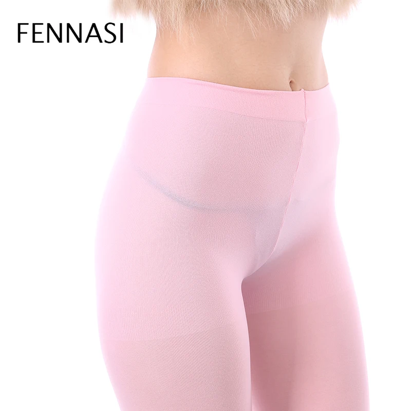 Сексуальные колготки FENNASI карамельных цветов женские Nylons белые Fantasy цветные