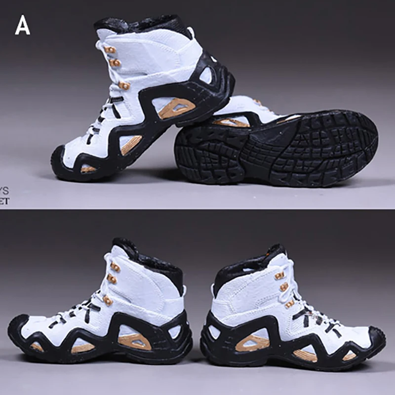 VSotys 1:6 Scale Fashion not VTS DAM A/B/C 3 Colors Solid Foot Climbing Hiking boots Sports Shoes For 12 Inch Soldier Figure | Игрушки и