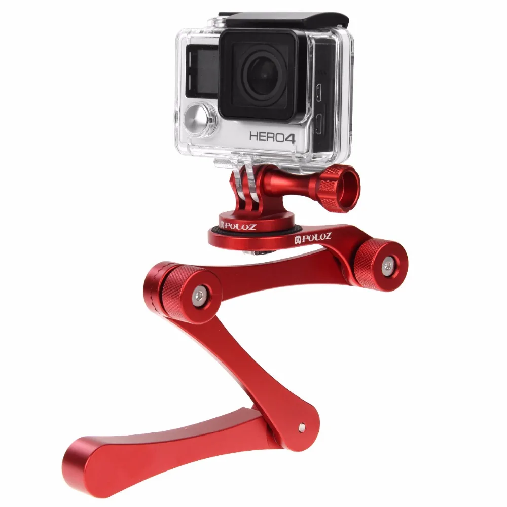 Многофункциональный монопод Поддержка низкий угол съемки Регулируемая Складная