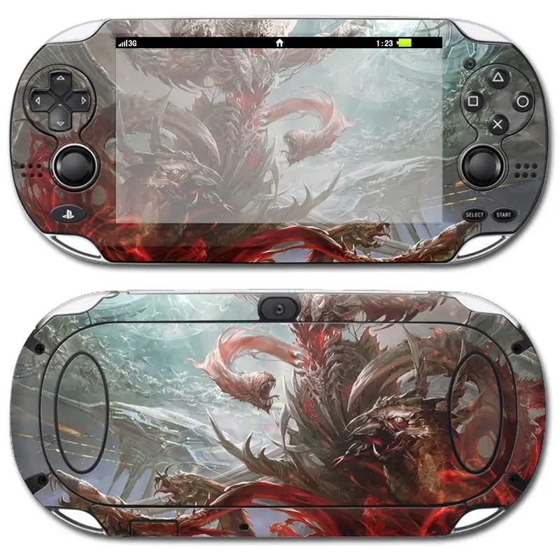 Качество изготовления наклейки для ps vita 1000 консоли наклейка кожи