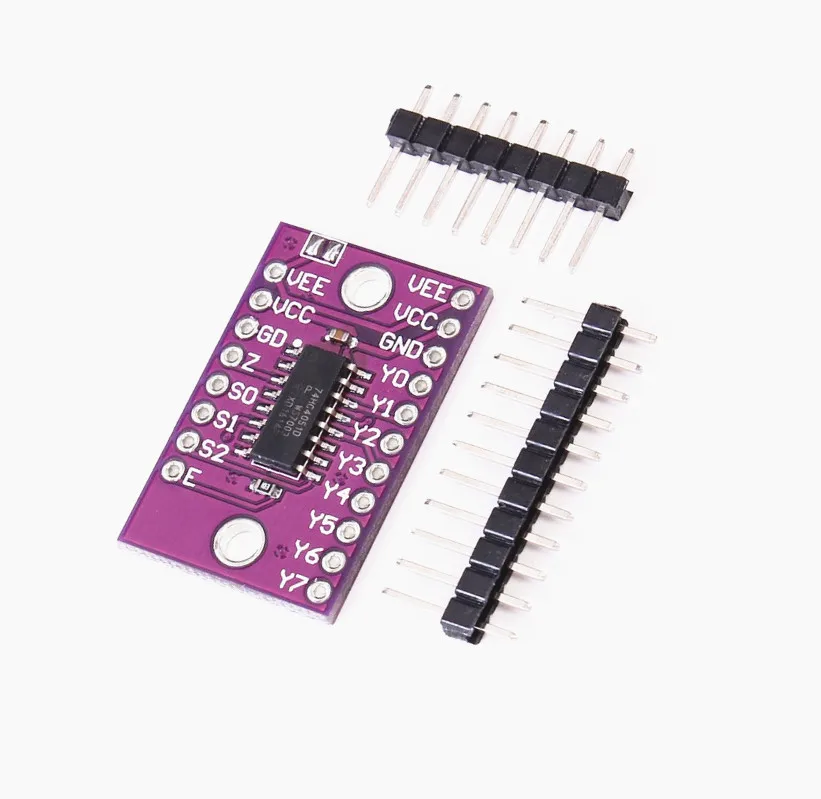 8 канальный аналоговый мультиплексор 74HC4051 демультиплексор для Raspberry Pi|module|module