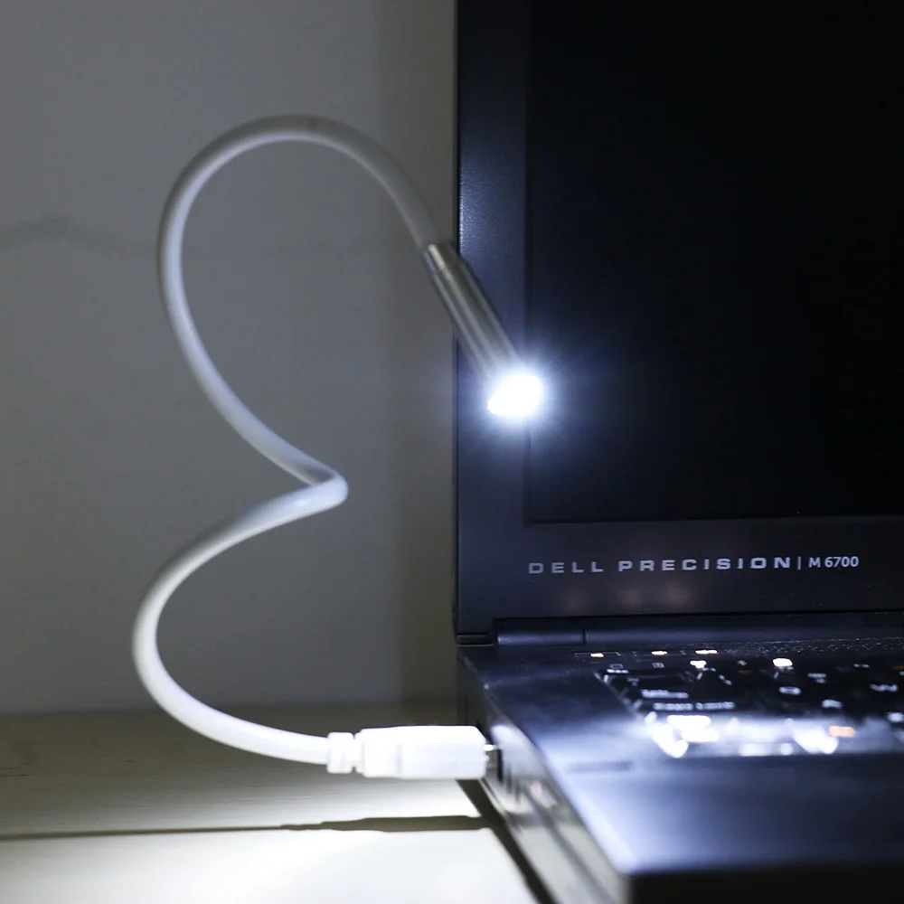 1 шт. гибкий USB светодиодный светильник клавиатура огни для ПК ноутбук компьютер чтение книг