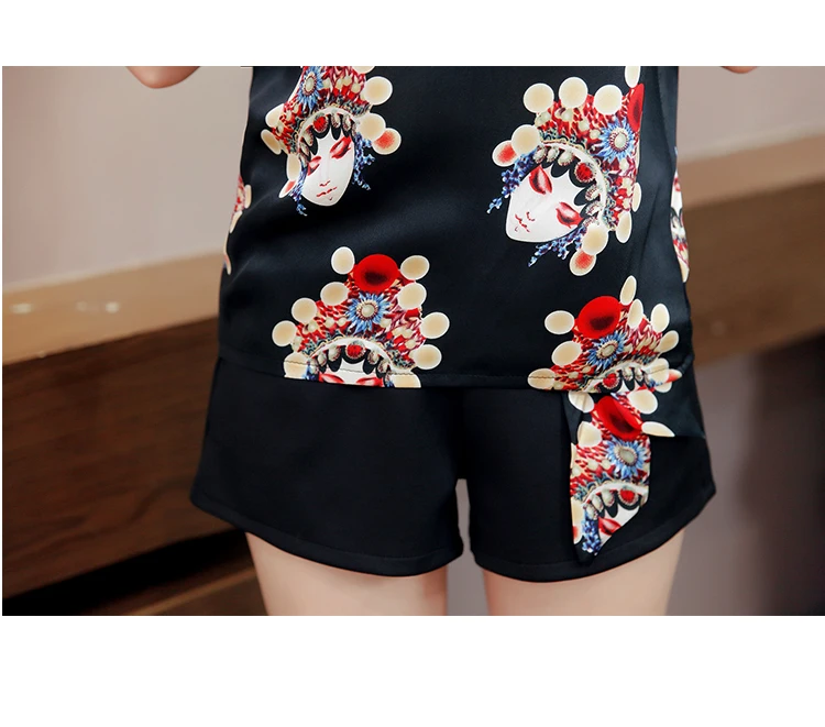 Хан издание летние без рукавов Короткие брюки женские наборы 2020 Новый Досуг из