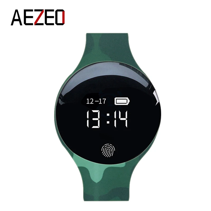 AEZEO Fitness Tracker Smart Bracelet Sleep Intelligent remote camera waterproof Watch Activity for sport | Электроника