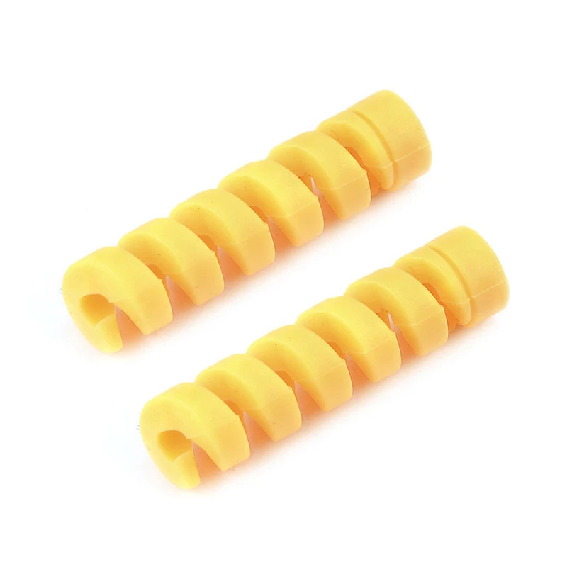 2 шт./компл. защита для кабеля намотка линия передачи данных от веревки пружинный