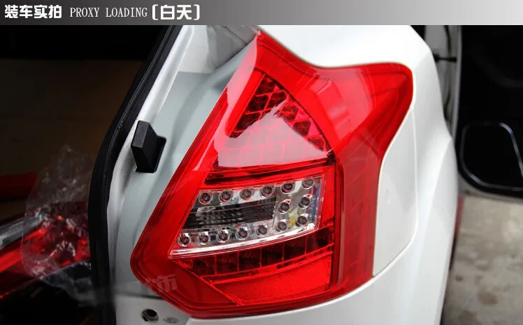 Светодиодный задний фонарь для Ford Focus hatchback 2012 светодиодный противотуманный фонарь для focus аксессуары задние фары для Ford Focus 3 автомобильный Стайлинг