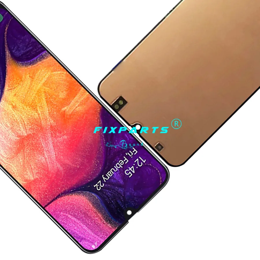 Оригинальный супер AMOLED ЖК дисплей для SAMSUNG Galaxy A50 A505 сенсорный экран дигитайзер