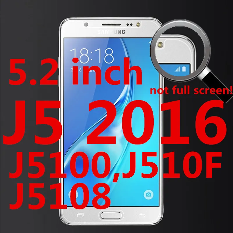 2 шт. закаленное стекло для samsung GALAXY J5 2016 SM J510x J5108 J510 защитный экран 5 дюймовый чехол