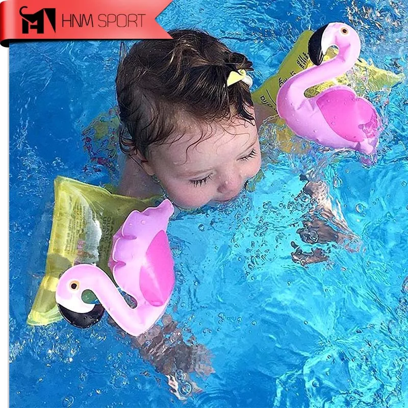 1 пара надувных нарукавников для плавания ПВХ краб фламинго|inflatable arm|inflatable arm bandsswim