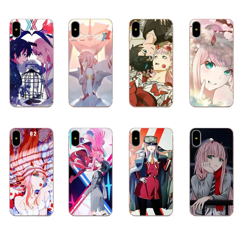 Аниме Darling In The Franxx для sony Xperia Z Z1 Z2 Z3 Z4 Z5 compact Mini M2 M4 M5 T3 E3 E5 XA XA1 XZ Премиум мягкий хипстерский чехол
