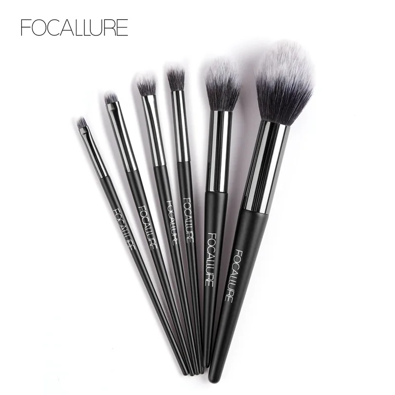 Focallure 6 шт. макияж тени для век кисти инструменты макияжа Кисти Набор
