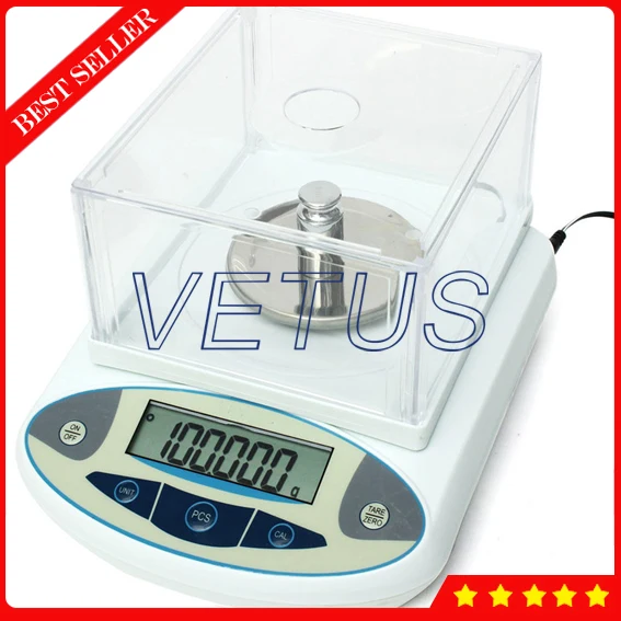 

Цифровые электронные весы, 100x0,001 г, 1 мг