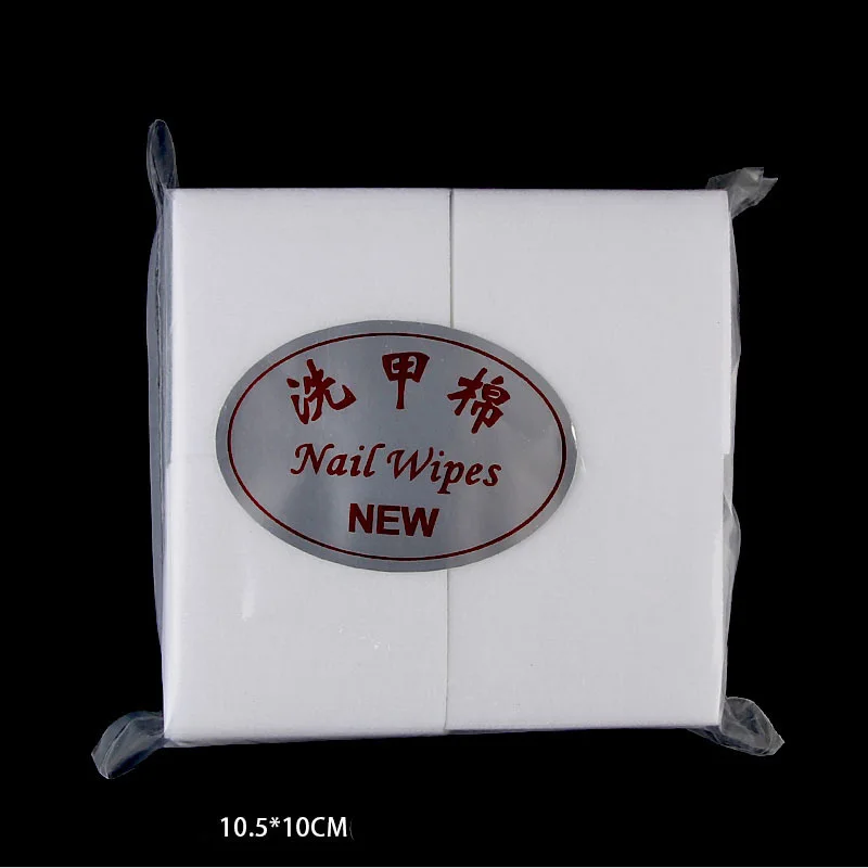 320 шт белые салфетки для дизайна ногтей УФ гель Очиститель удаления протирки