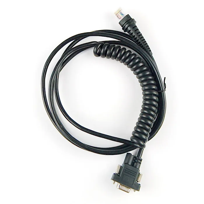 Спиральный USB кабель PS2 RS232 для сканера штрих кода Honeywell HHP3200 3800g 3820 4206 4236 4600g 4820 3900 4800