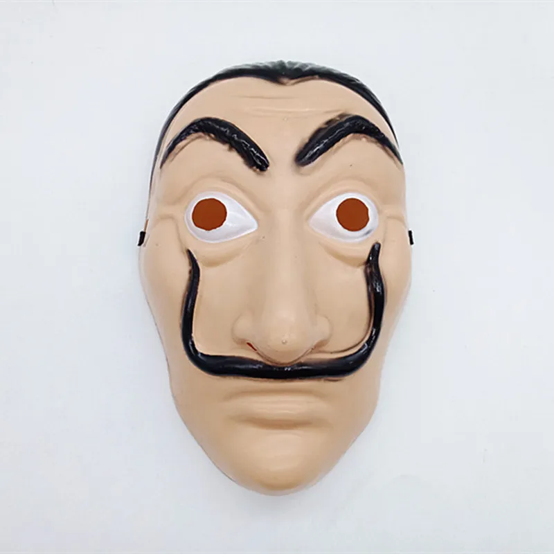 Деньги Heist House of Paper La Casa De Papel маска для Для мужчин женщин Сальвадор Дали хеллоуина