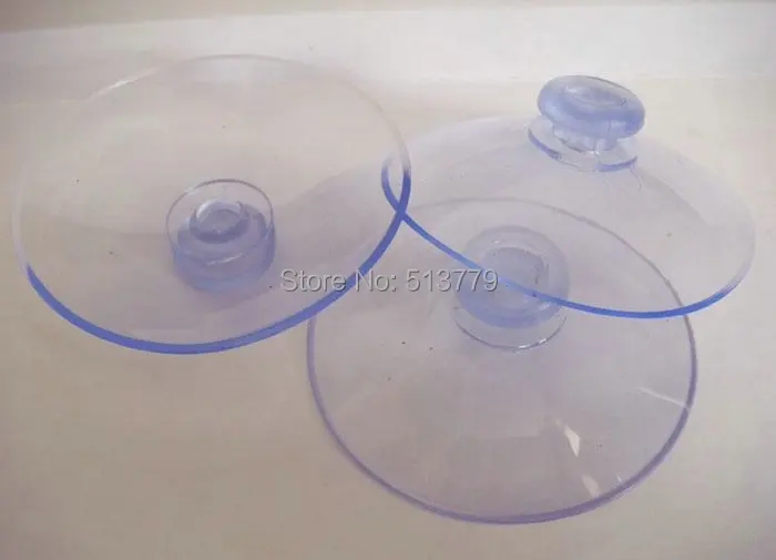 200 шт./лот прозрачная пластиковая присоска стеклянный грибной головкой диаметр 3 5