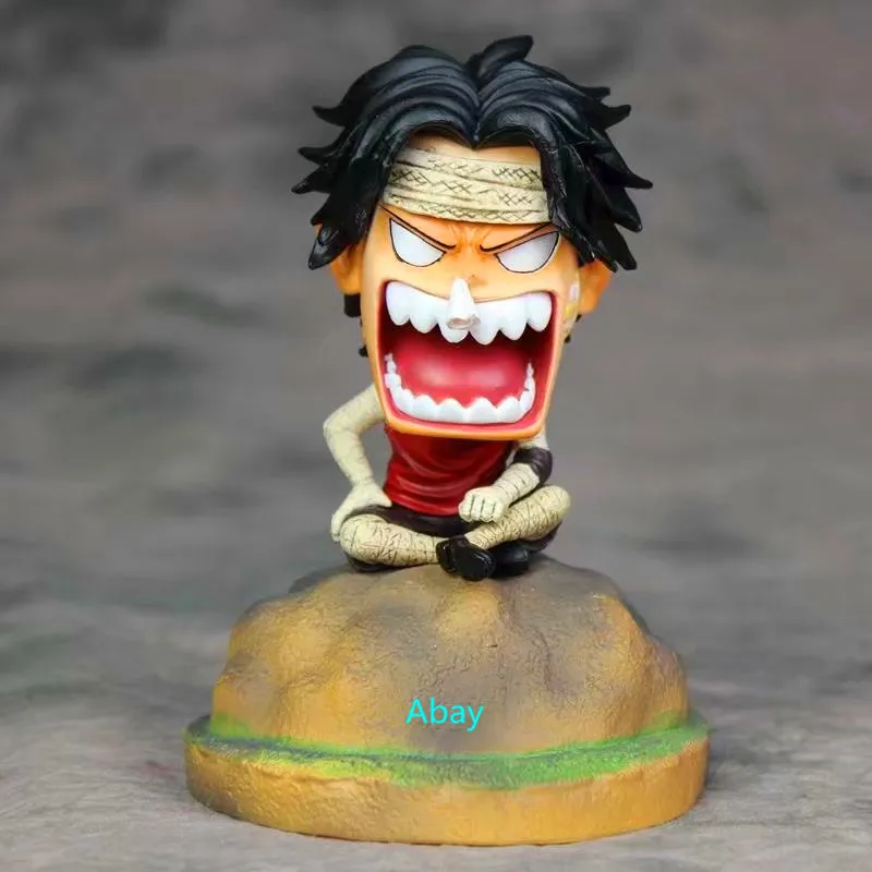 Цельный бандаж Luffy детство плач GK Ace Sabo три брата ограниченная статуя ПВХ