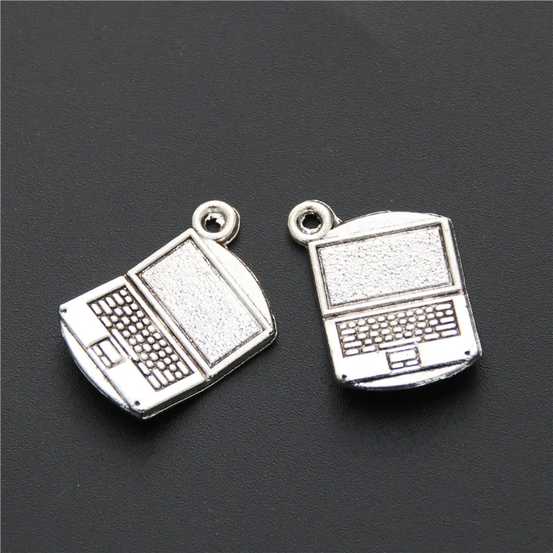 15pcs Silver Color Computer Charms 3D charms Pendant For Jewelry Making A576 |