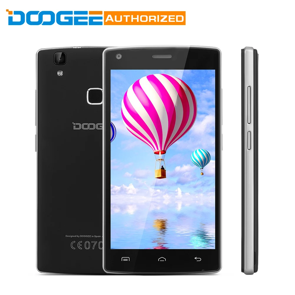Doogee X5 Max Pro 2 ГБ + 16 mtk6737 5.0 дюймов Android 6.0 смартфон 4000 мАч 4 ядра отпечатков пальцев