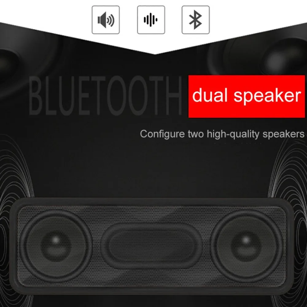 SC211 Bluetooth Динамик стерео Портативный мультимедийный ноутбук USB TF/U диска бас пушки
