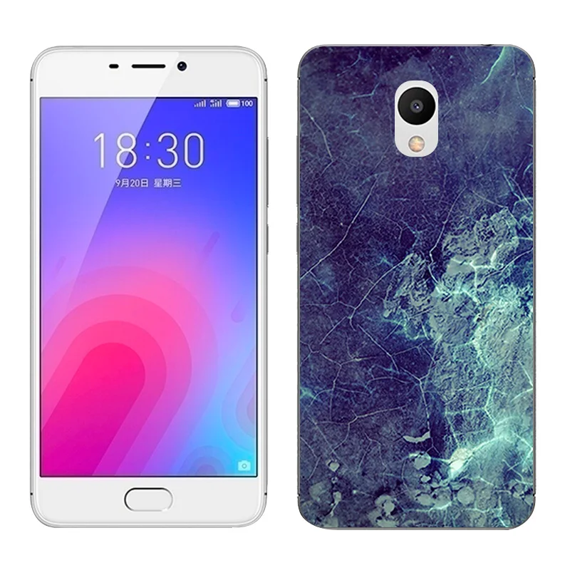 Мягкий ТПУ 5 2 &quotдля Meizu M6 Mini силиконовый чехол для телефона с изображением
