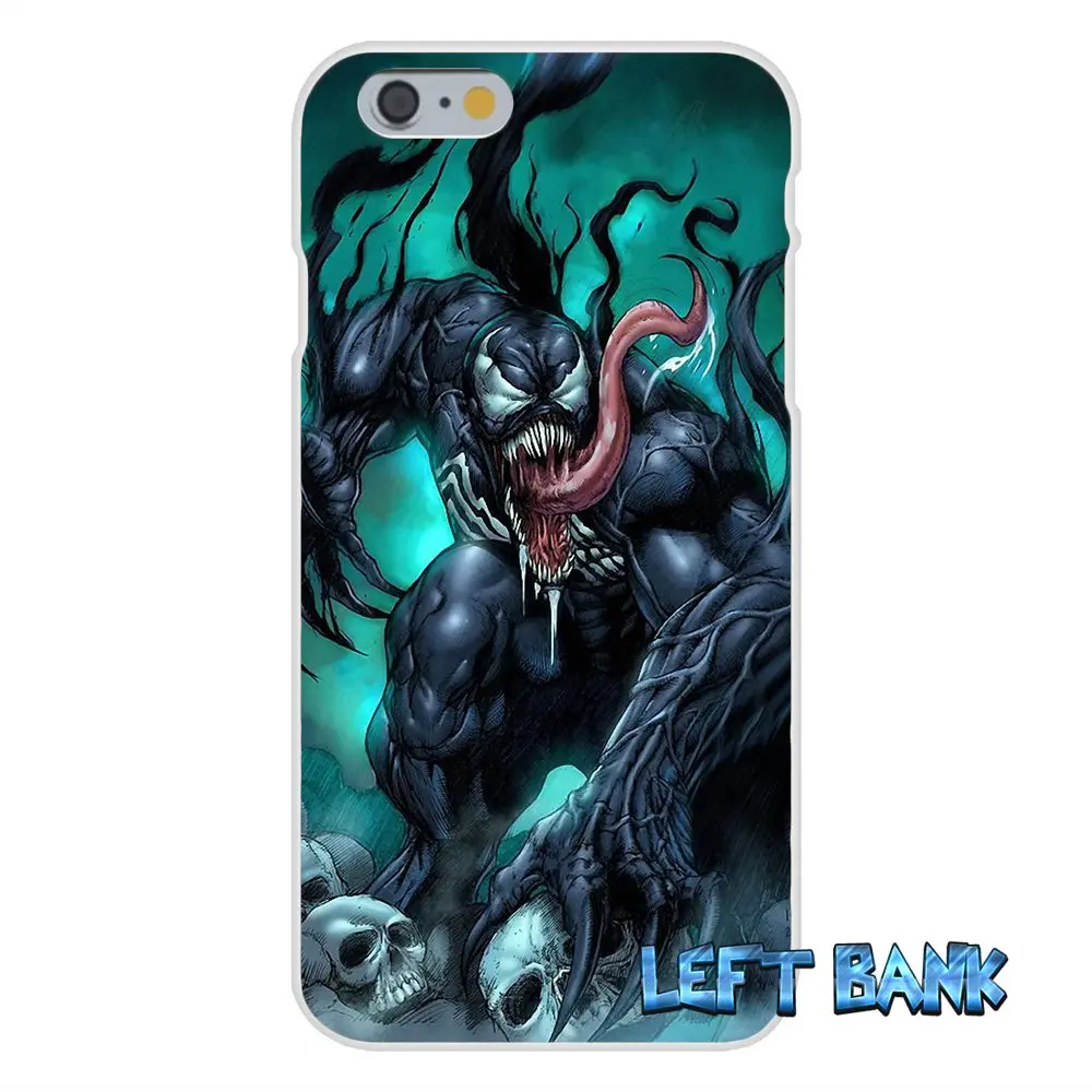 Для Samsung Galaxy A3 A5 A7 J1 J2 J3 J5 J7 2016 2017 Venom Spiderman Мягкий Силиконовый ТПУ прозрачный чехол |