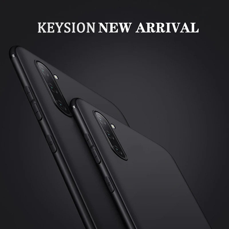 Матовый чехол KEYSION для Samsung Galaxy Note 10 Pro 9 8 мягкий силиконовый из ТПУ телефона S10 Plus