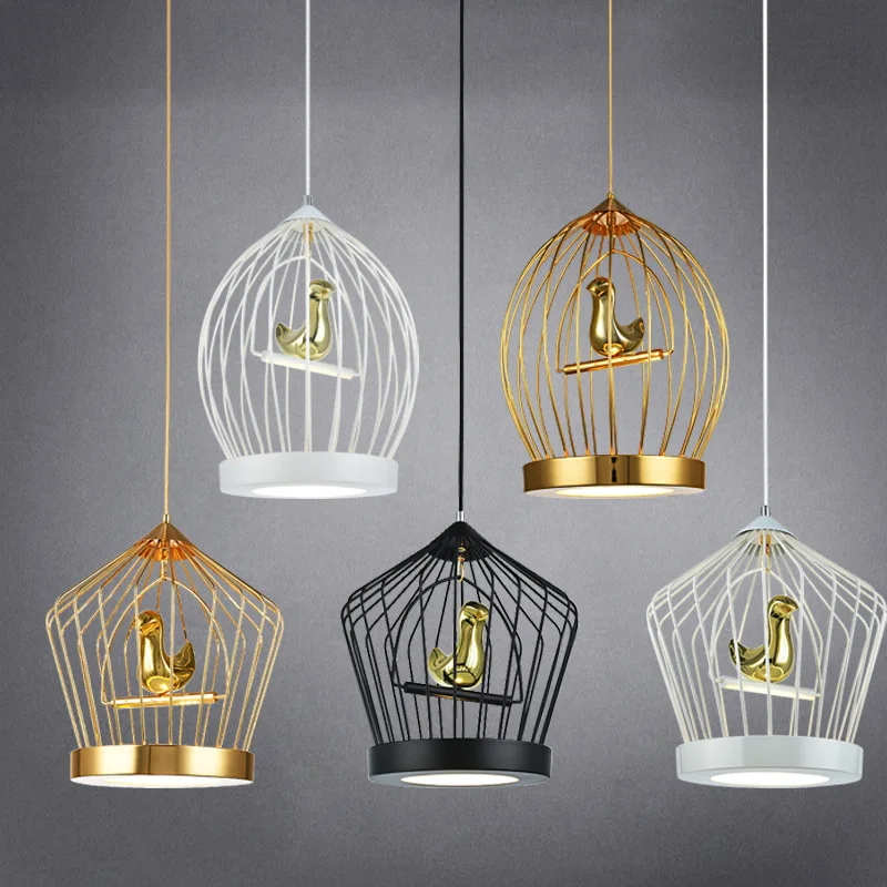 Скандинавский подвесной светильник s Креативный светодиодный круглый домашний