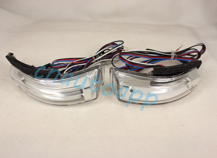 Зеркало заднего вида светодиодный светильник с поворотными сигналами для Toyota Camry