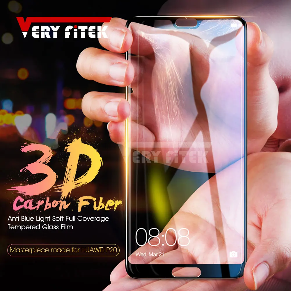 3D полный охват закаленное Стекло для huawei P10 плюс P9 P8 Lite Экран протектор P20 Pro Анти
