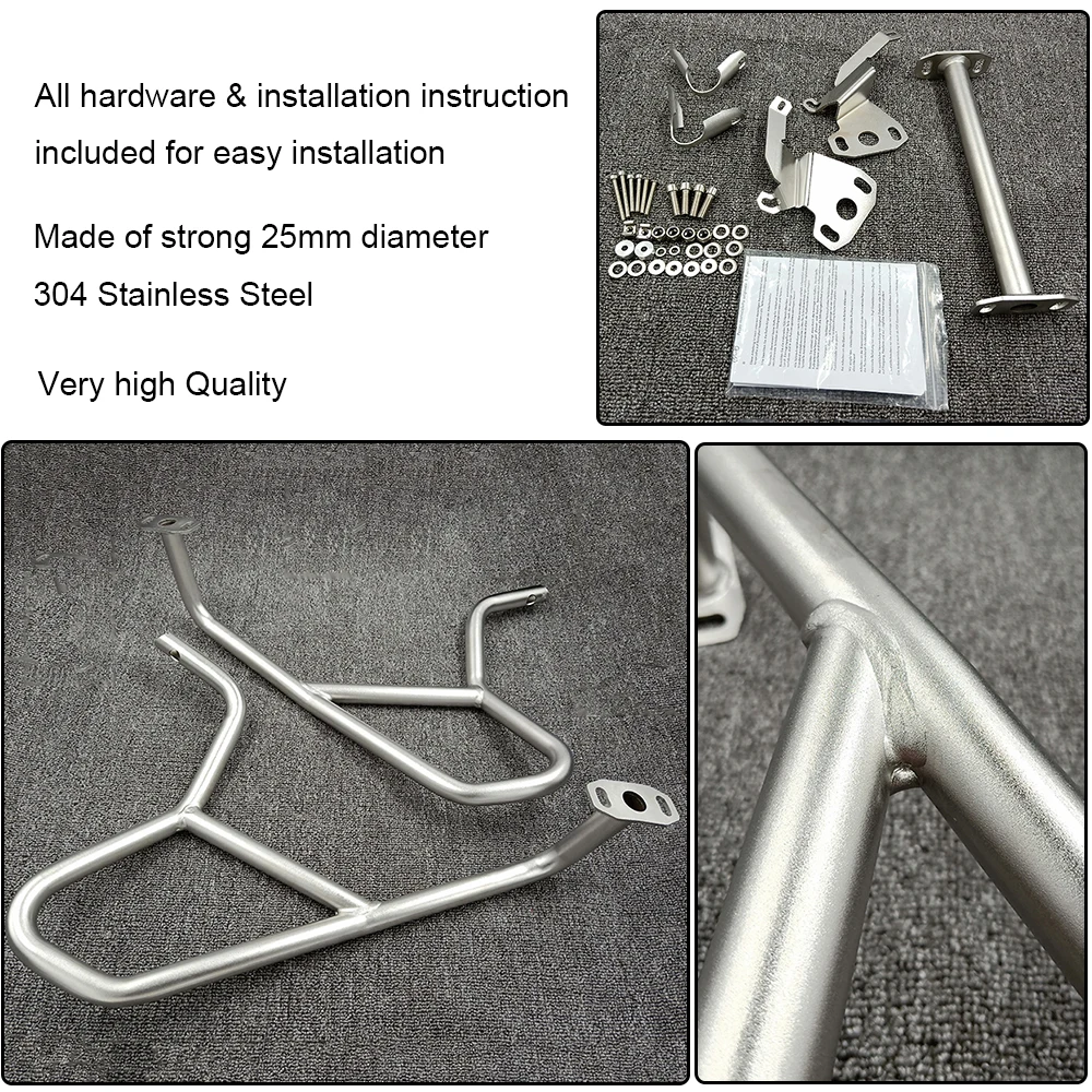 Для BMW R1200GS LC Rally 2017 2018 новый бампер из нержавеющей стали удлинители двигателя