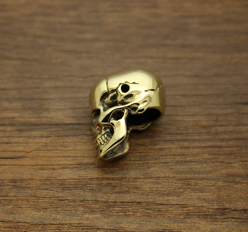 Латунная подвеска в виде черепа стиле стимпанк для сумок ncecklace шляпы обуви одежды