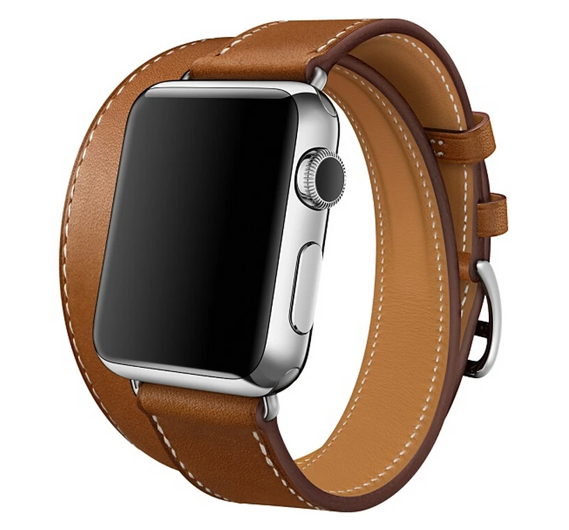 Ремешок из натуральной кожи для Apple Watch 4 Series 1 2 3 iWatch Herme 38 44 мм|strap for apple watch|watch band