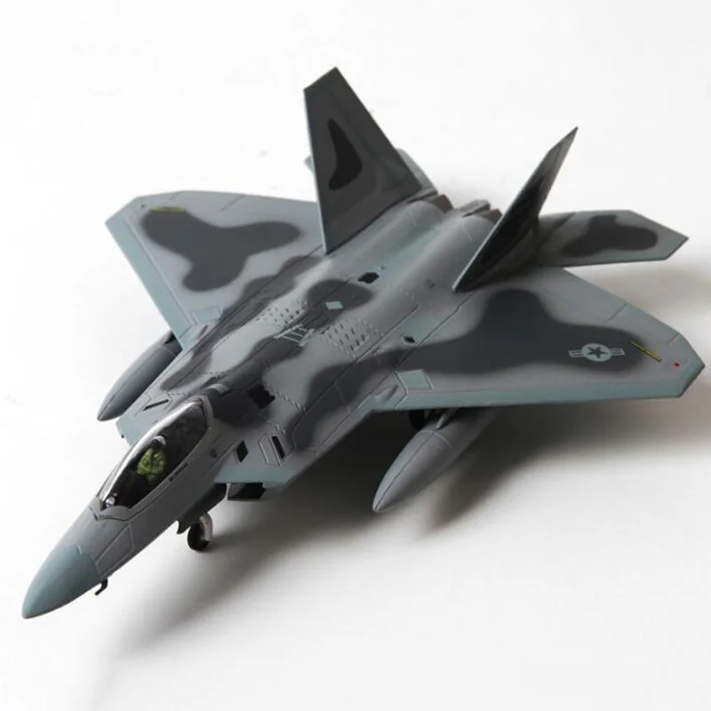 Модель самолета F22 1/100 весы американские военно морские силы модели самолетов