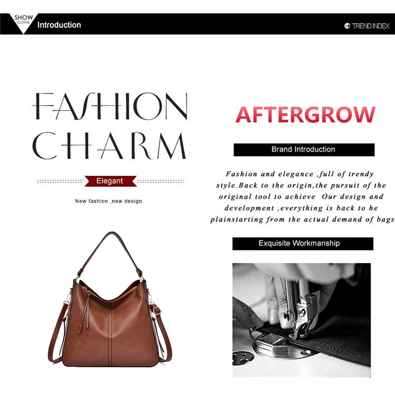 Large Hobos Bag Women Soft PU Leather Totes Bag Female Good Quality Handbag For Ladies Cross Body Shoulder Bag grand sac a main