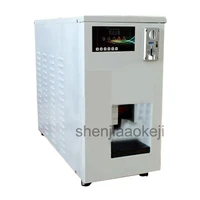 automatic commercial stainless steel soft ice cream vending machine smart coin system air cooling ice cream maker 1pc