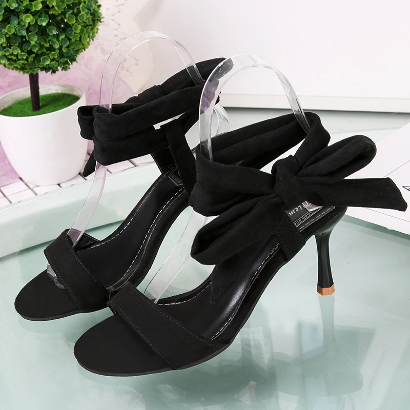 2019 Новая коллекция Лето Классические сандалии Для женщин на высоком каблуке