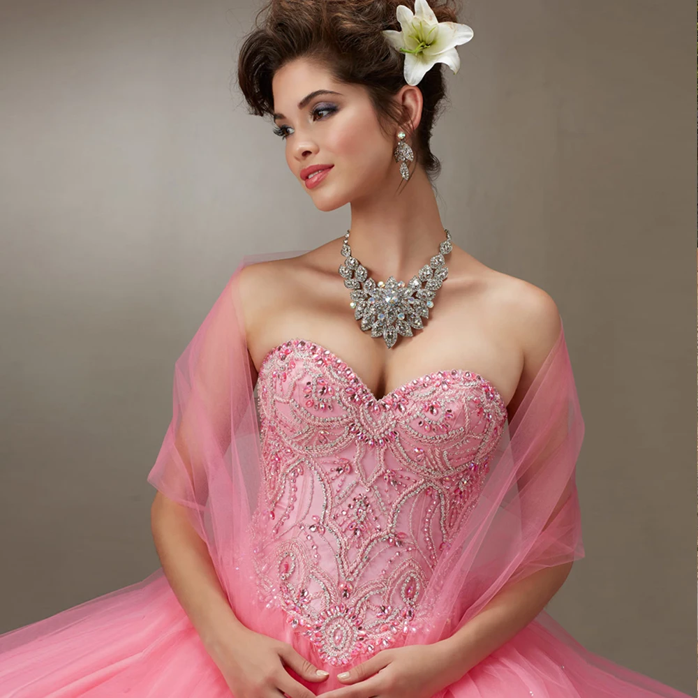 Vestidos De 15 Anos Quinceanera 2019 вышитый бисером с кристаллами бальное платье платья со