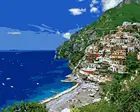 MaHuaf-j598 positano, salerно итальянская живопись по номерам пейзаж краска по номерам набор масляная живопись на холсте