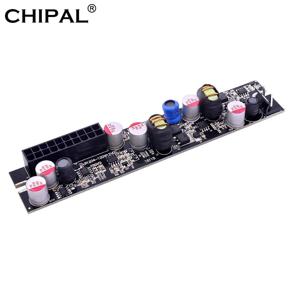 CHIPAL DC LR1204 12 в 120 Вт 24Pin переключатель PICO ATX pcie PSU автомобильный мини ITX мощный