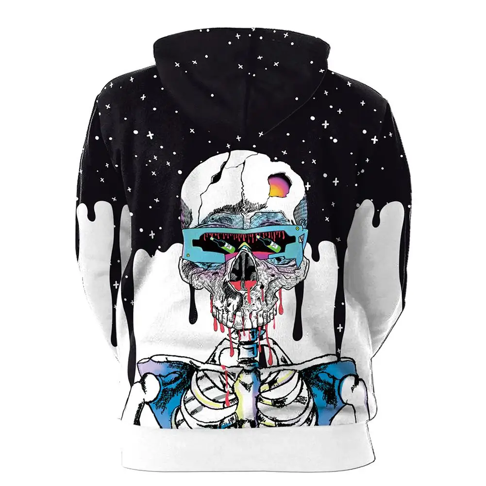 Толстовка на Хэллоуин с надписью Trick или Treat Ghost Astronaut пуловер капюшоном