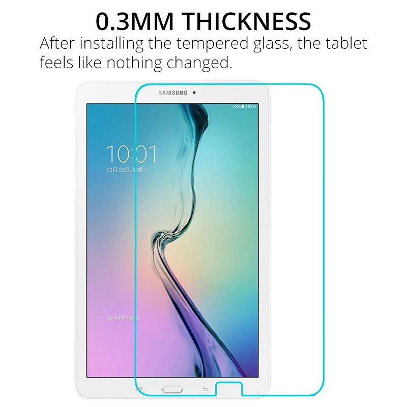 IBuyiWin с уровнем твердости 9 H закаленное Стекло Экран протектор для Samsung Galaxy Tab E 9,6 T560 T561 SM-T560 SM-T561 стойкая к механическим повреждениям Стекло пленка