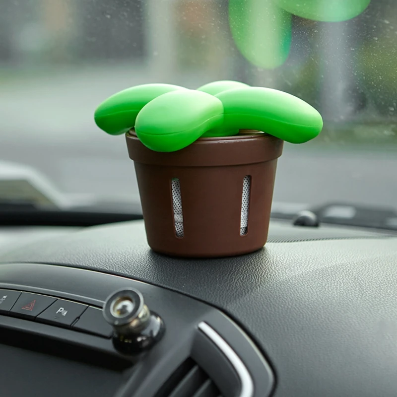 Домашние новые автомобильные аксессуары в горшках очиститель свежего воздуха
