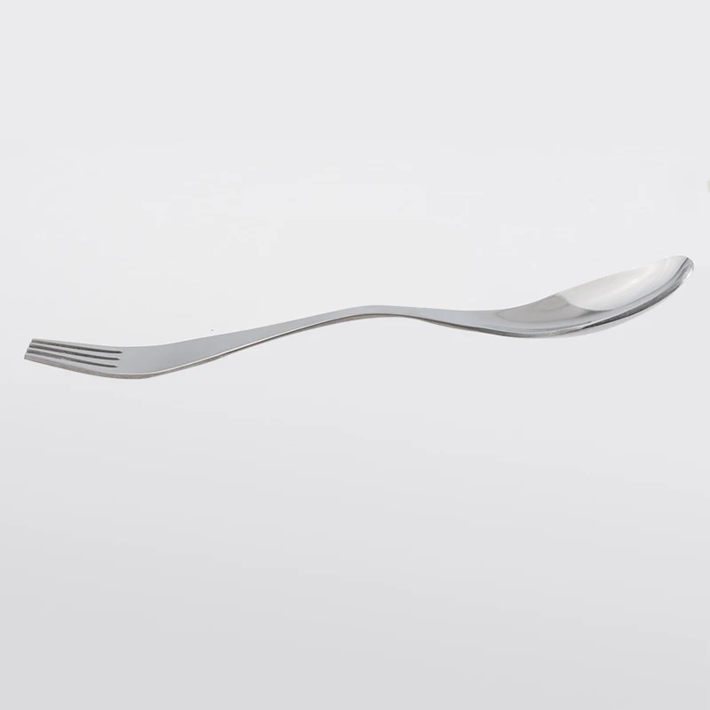 OBR ложка из нержавеющей стали Spork вилка столовые приборы посуда комбинированные